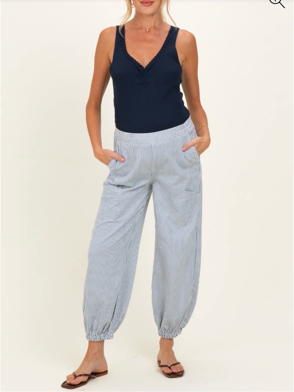 Pinstripe Pants
